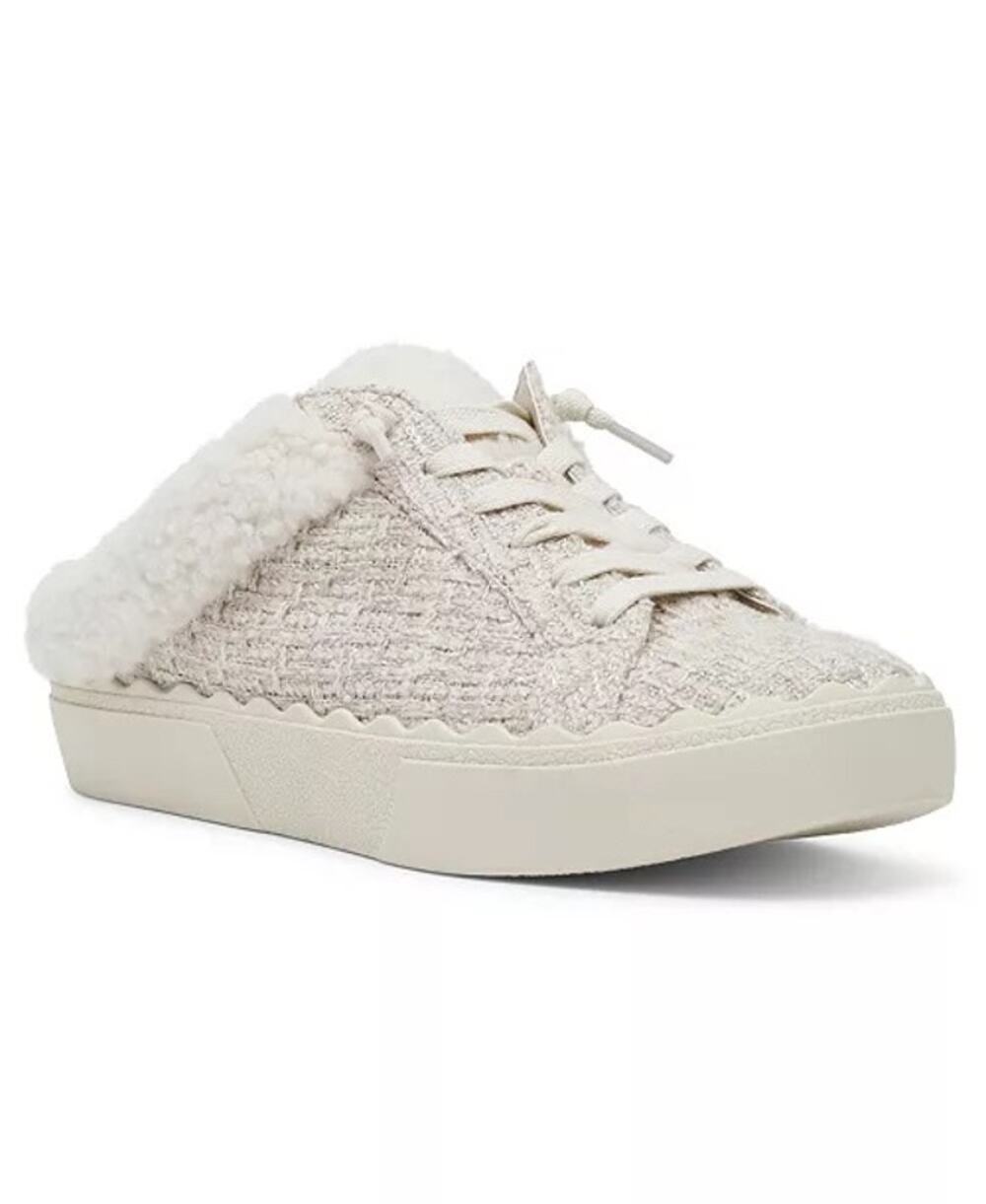 Anne Klein Women's Courage Cozy Lace Up Mule Sneakers Size 9.5M